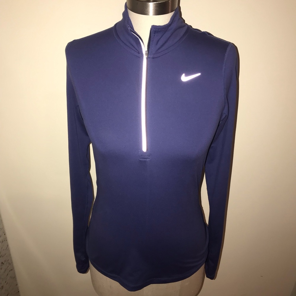 🌹Nike Running 3/4 Zip Pull Over🌹 - Picture 1 of 6